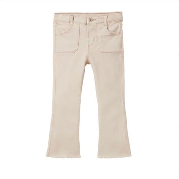 Zara Flared Frayed Jeans Kids size 12-18 months - Picture 1 of 5